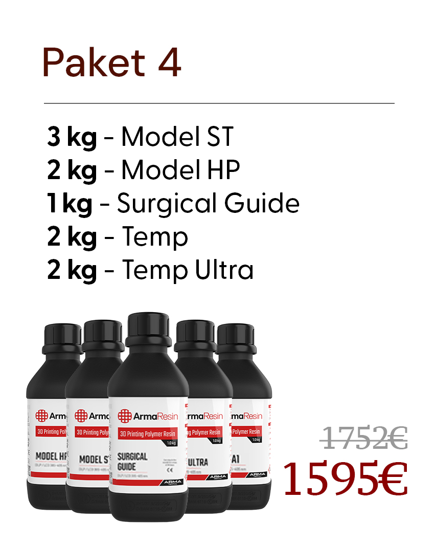 Kampanya Paket 4 - Model ST, Model HP, Surgical Guide, Temp ve Temp Ultra ürünleri
