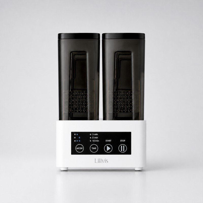Lilivis 3D Printer + Temizleme + Kürleme Seti