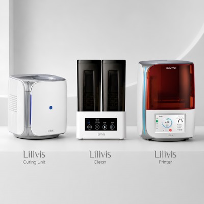 Lilivis 3D Printer + Temizleme + Kürleme Seti